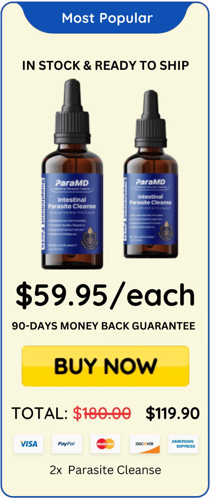 Parasite Cleanse offer price