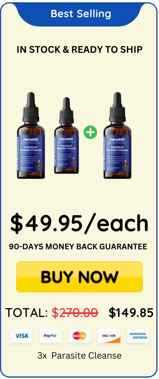 Parasite Cleanse best offer package price